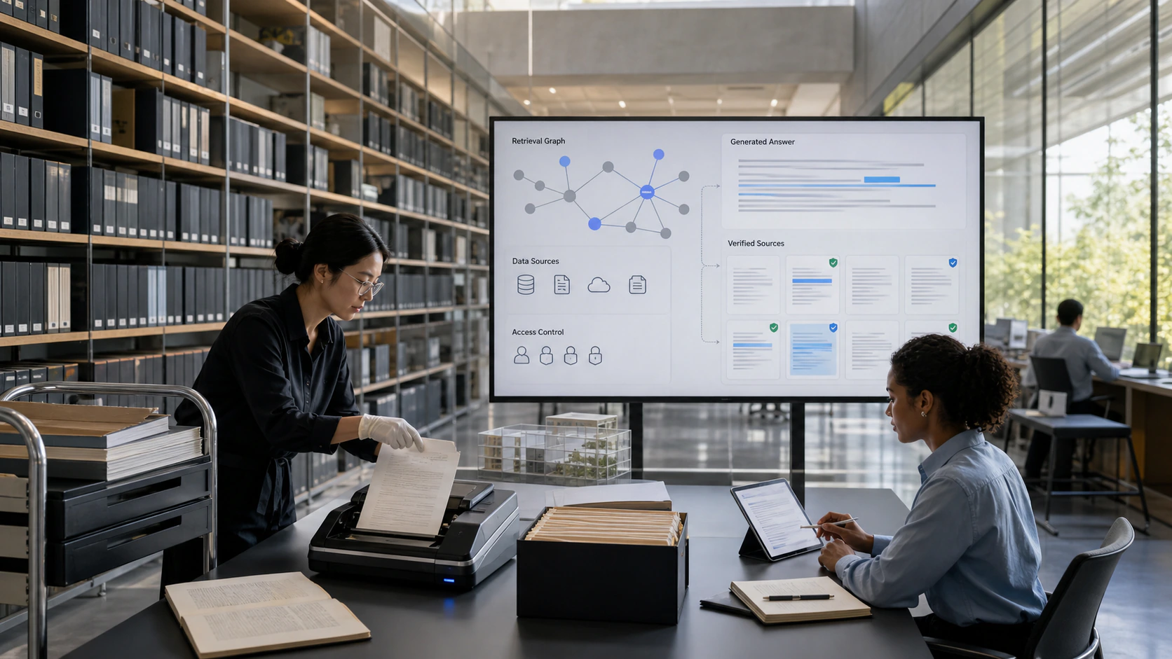 Инженеры проверяют поиск по документам и источники ответа RAG-системы